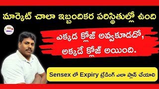 మార్కెట్ చాలా ఇబ్బందికర పరిస్థితుల్లో ఉంది | ఎక్కడ క్లోజ్ అవ్వకూడదో, అక్కడే క్లోజ్ అయింది.