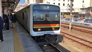 JR八高線 209系3000番台 普通川越行 八王子駅発車