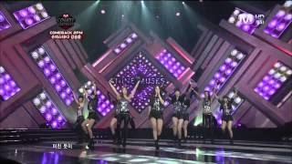 101014 M Countdown 나인뮤지스(9Muses, Nine Muses) - Ladies