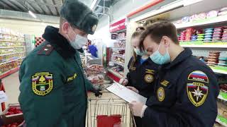 09-04-2020_В Зауралье сотрудники МЧС и волонтёры доставляют продукты и лекарства нуждающимся