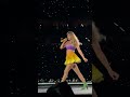 Taylor Swift wears Mardi Gras colors during 1989 Era At New Orleans Eras Tour N1 💜💛💚 #shorts