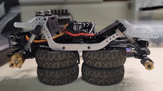 scx24 Killr Chassis upgrade and overview #rccrawler #rc4wd #trealhobby #scx24 #furitek #rc