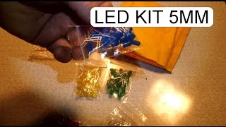 UNBOXING 5MM LED ASSORTED KIT