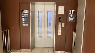 【直角型のオーダー仕様】仙台駅のエレベーター (西口・タクシー乗場付近)