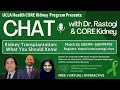 UCLA HEALTH: Kidney Transplantation - What should you know? | Anjay Rastogi, MD PhD