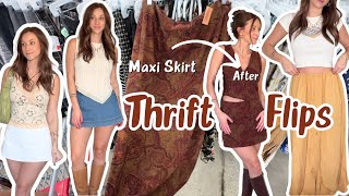 Sewing my THRIFTED Clothes! (Easy Sewing Alterations)