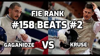 HUGE Upset Bout - Kruse vs Gaganidze 🤺