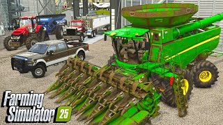 Big Time Farmer Corn Harvest? | Farming Simulator 25