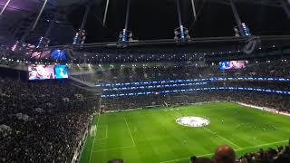 Tottenham VS Bayern Munich 2019 cheering before game