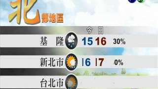 2013.03.14 華視午間氣象 謝安安主播