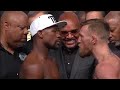 Floyd Mayweather vs. Conor McGregor Official Weigh-In [FULL]  ESPN