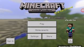 NEW UPDATE 0.17.0.1 IN MINECRAFT!!!