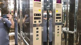 [4K60 MAY 2022 RECORDING] Ride on 1990s Toshiba Traction Elevators at Great World City (carpark)