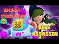 The WORST And BEST Brawlers Of Each Class ! | Brawl Stars Season 32