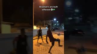 Brazilian street football 😮 ⚽