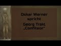 Georg Trakl „Confiteor“