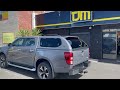 2022 Mazda BT50 with the Premium Sports Canopy from Flexiglass
