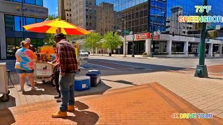 GREENSBORO -OMG 😳 I ALMOST HIT THIS LADY IN GREENSBORO NC | 4K TOUR