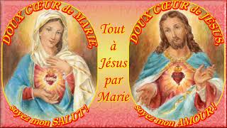 F1264. À JÉSUS par MARIE 744-Musique pour aider à la récitation du Chapelet