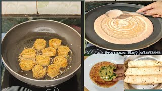 Two types of unique and delicious breakfast ideas#share #youtubevideo#breakfastrecipi #eveningsnack