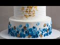 How to decorate a 3 tier blotched wedding cake- Rosie's Dessert Spot