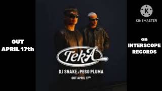DJ Snake x Peso Pluma - TEKA (snippet) | OUT APRIL 17th