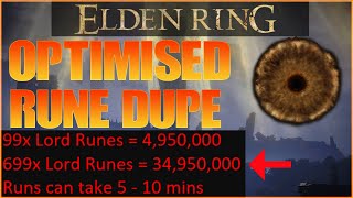 Perfectly Optimised Lord Rune Duplication - PS4, PS5 - Elden Ring