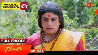 Nandhini - Episode 663 | Digital Re-release | Gemini TV Serial | Telugu Serial