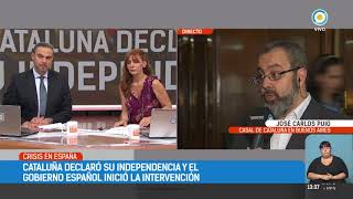 Cataluña el parlamento español declaró la independencia |  #TPANoticias