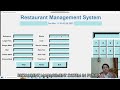 restaurant management Software  project in python.
