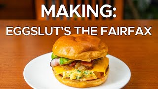 Making Eggslut's The Fairfax [ASMR]