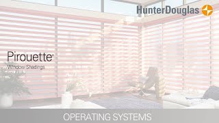 Pirouette® Window Shadings - Operating Systems - Hunter Douglas