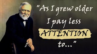 Best ANDREW CARNEGIE QUOTES about LIFE| Motivational Quotes