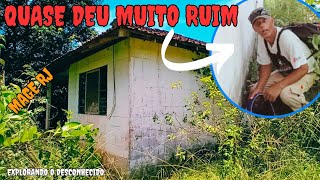 Fomos impedidos de explorar essa casa 😨 melhor fugir!