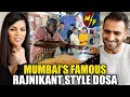 Mumbai's Famous Rajnikant Style Dosa | Muttu Dosa Corner | Indian Street Food REACTION!!