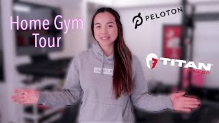 Home Gym Tour || Peloton Tread+ and the Essentials