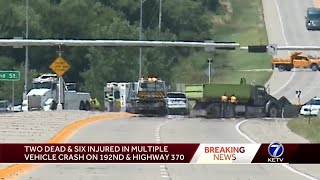 2 Millard students dead after crash near 192nd Street, Hwy 370