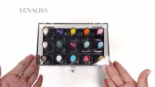 Use the tutorial of 15ml luxury gel polish set