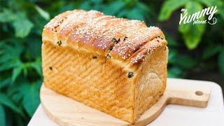 Green Onion Ham Bread Loaf/Toast | 香葱火腿吐司