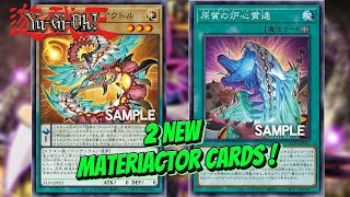 2 New Materiactor cards ! Yugioh !