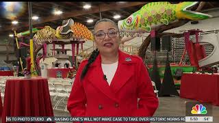 NBC4 Early Morning Coverage of the 2025 OneLegacy Donate Life Rose Parade float w/Celina Medina