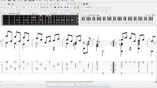 クラシックギター tab 楽譜 フランシスコ・タレガ　ラグリマ　Fransisco Tarrega - Lagrima
