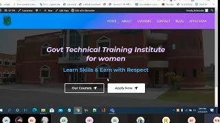 how to create a webpage using wordpress | wordpress theme | create header | part#1 | 15/02/2021
