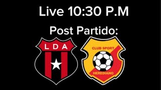 Post: LDA VS Herediano 🦁🐯⚽ | Magia Rojinegra | Invitada especial: Mari Ceciliano 🎙