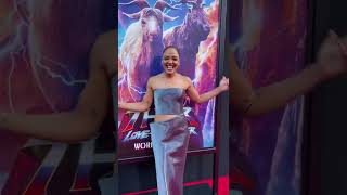 Bring on the GOATS | Tessa Thompson | Red Carpet of Marvel Studios' Thor: Love and Thunder