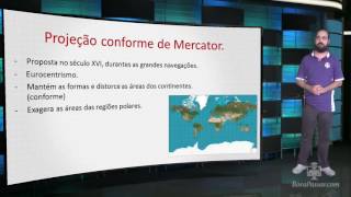 Cartografia- Projeção de Mercator x Projeção de Peters.