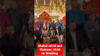 Shaheen Afridi   Ansha Afridi Wedding😱 #short # shorts