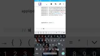 AppUpdater Java AIDE