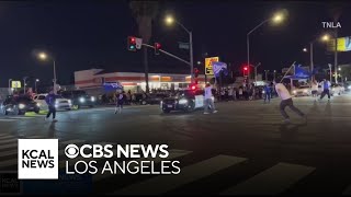 Dodgers fans claim they were tear gassed by LASD deputies while celebrating World Series berth