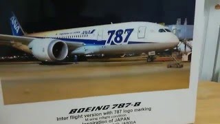 【飛行機模型】全日空商事 ANA787-8 1：200 JA805A IOJロゴ入り